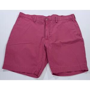 Polo Ralph Lauren Mens 38 Classic Fit 9" Chino Twill Cotton Shorts Pink